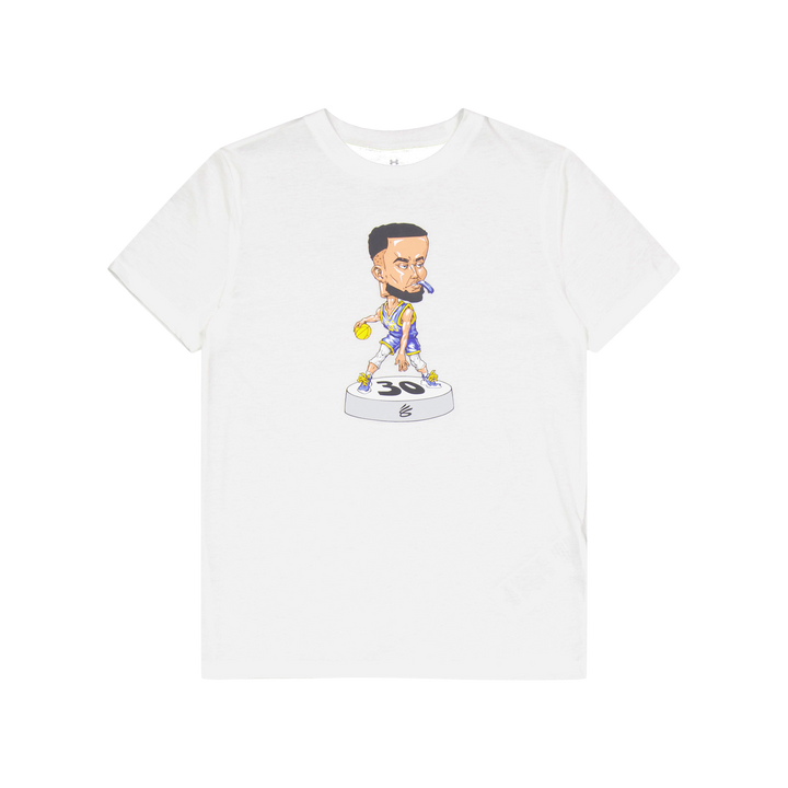 Ua Curry Bobblehead Ss White