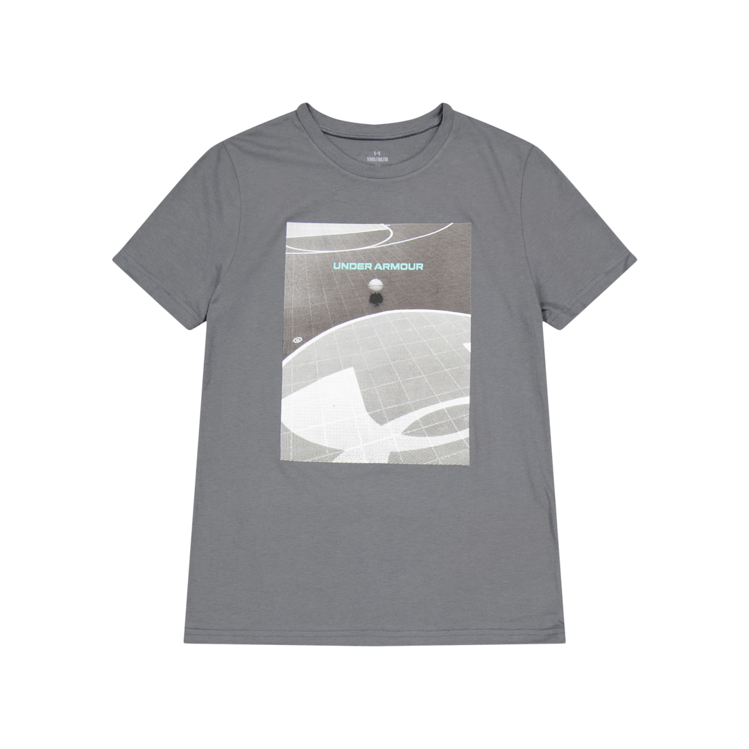 Ua Bball Outside Ss Pitch Gray