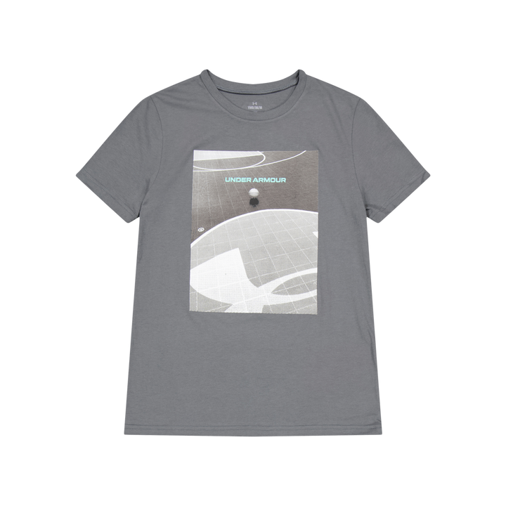 Ua Bball Outside Ss Pitch Gray