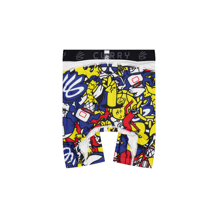 Ua Curry Hg Prtd Shorts White