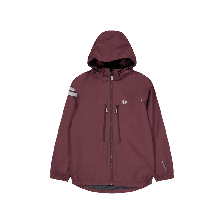 Lingbo Shell Jacket Dark Plum