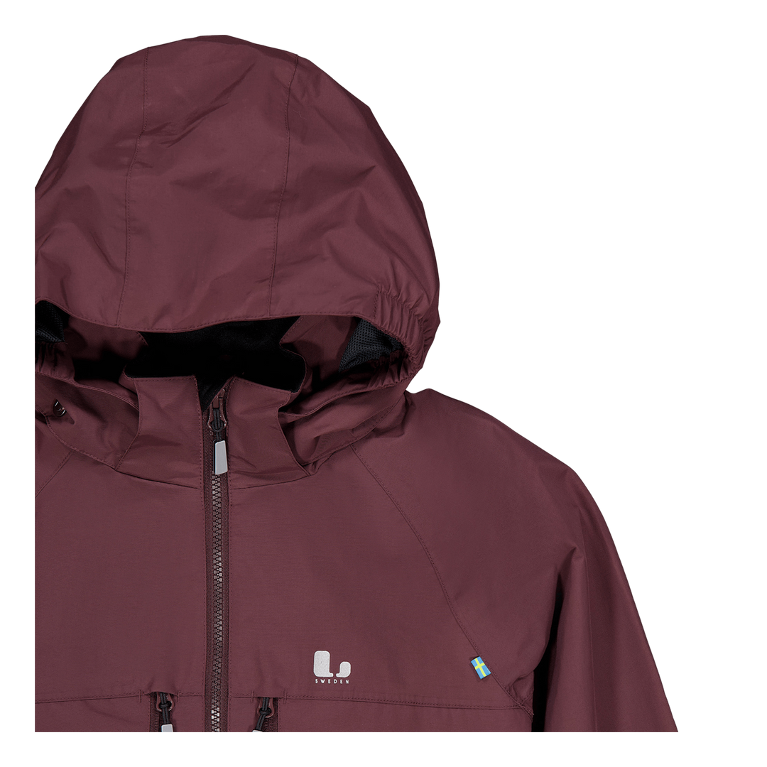 Lingbo Shell Jacket Dark Plum