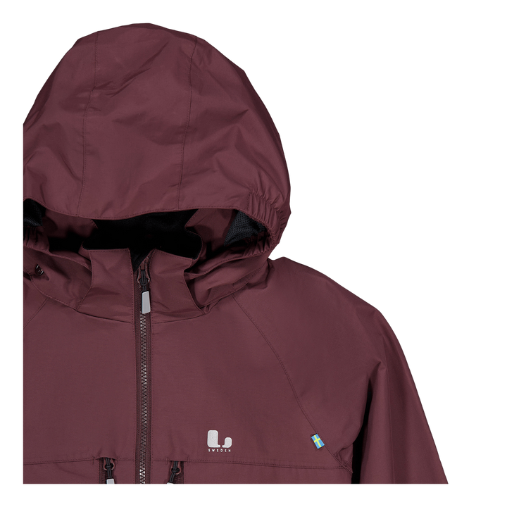 Lingbo Shell Jacket Dark Plum