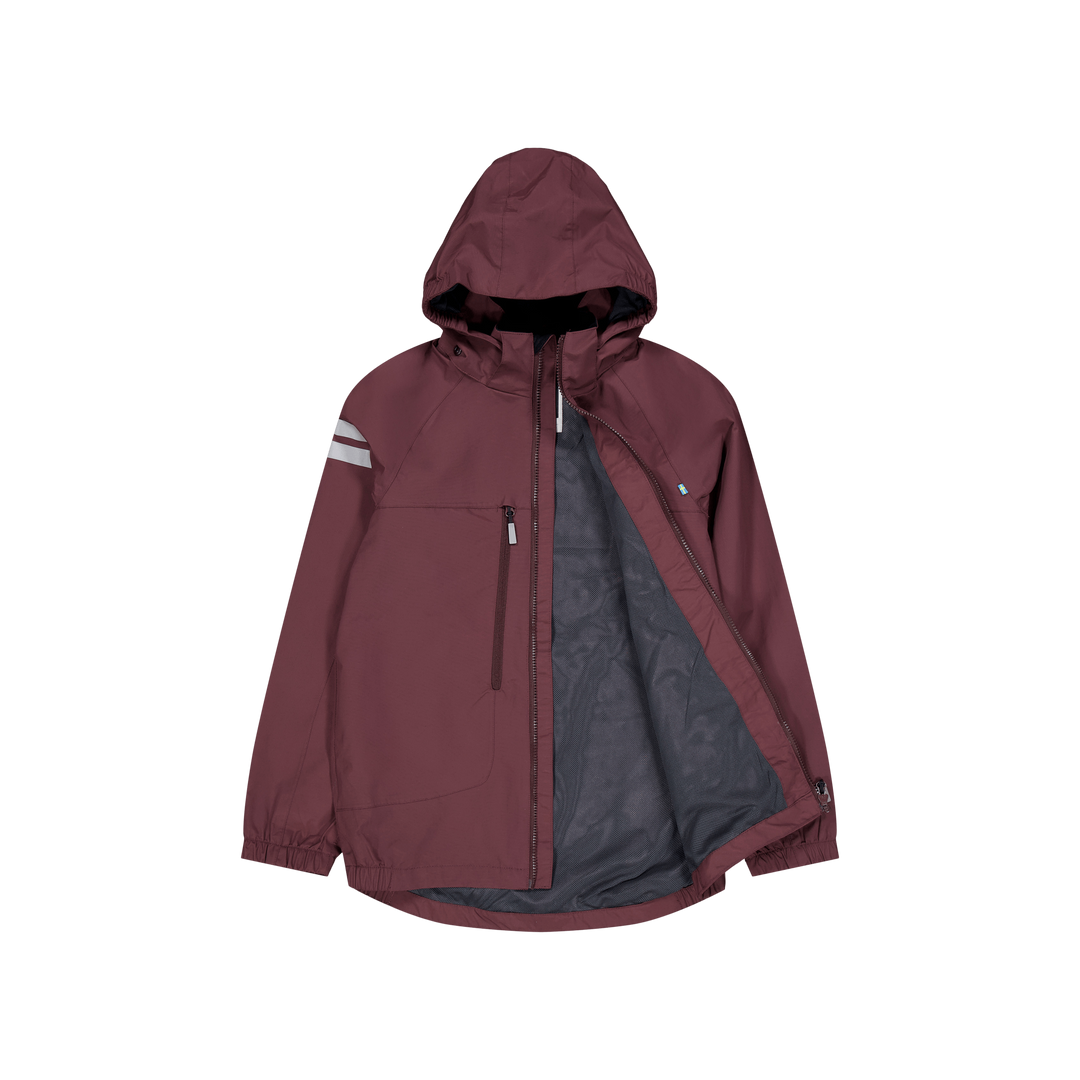 Lingbo Shell Jacket Dark Plum
