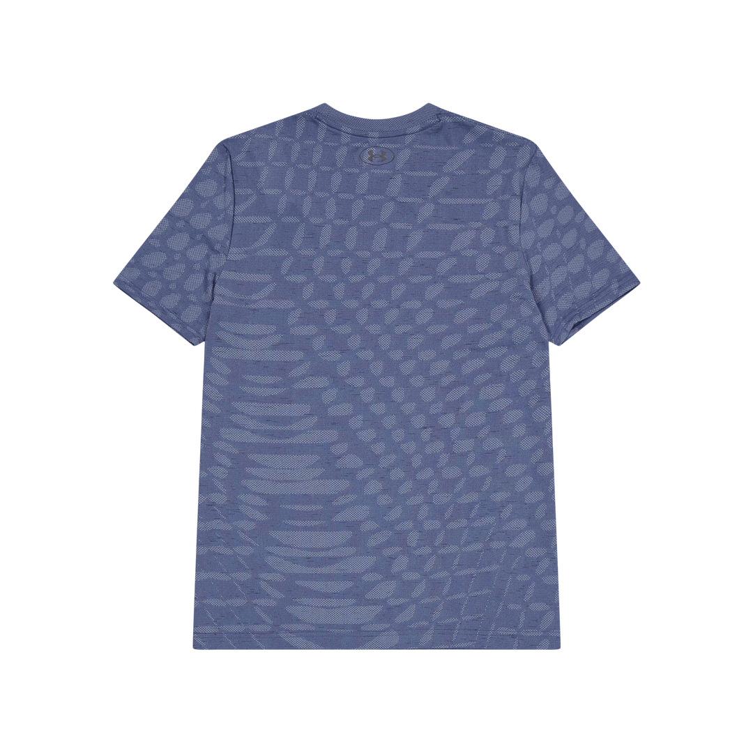 Ua Seamless Novelty Ss Downpour Gray