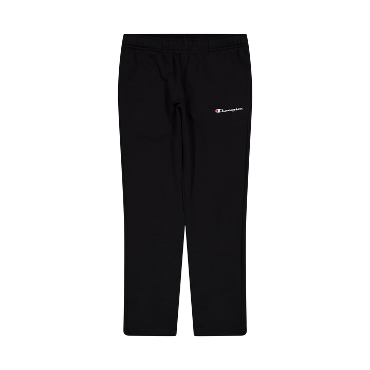 Straight Hem Pants Black Beauty