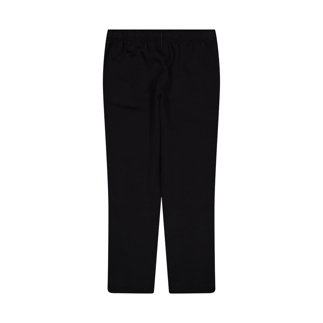 Straight Hem Pants Black Beauty
