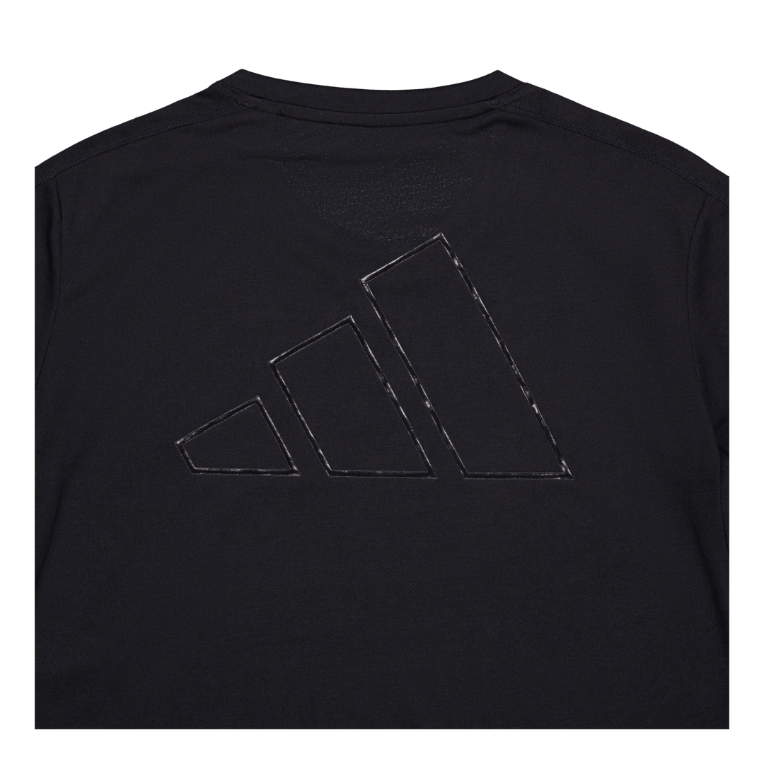 AEROREADY Train Essentials 3 Bar Logo Crop T-Shirt Black
