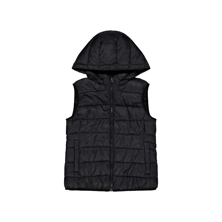 Lulu Hood Vest Black