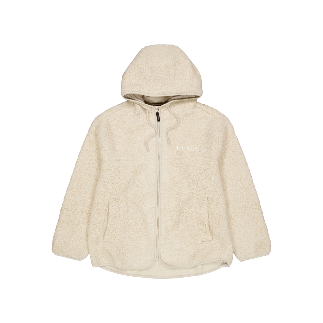 Pile Hood Jacket Oatmeal