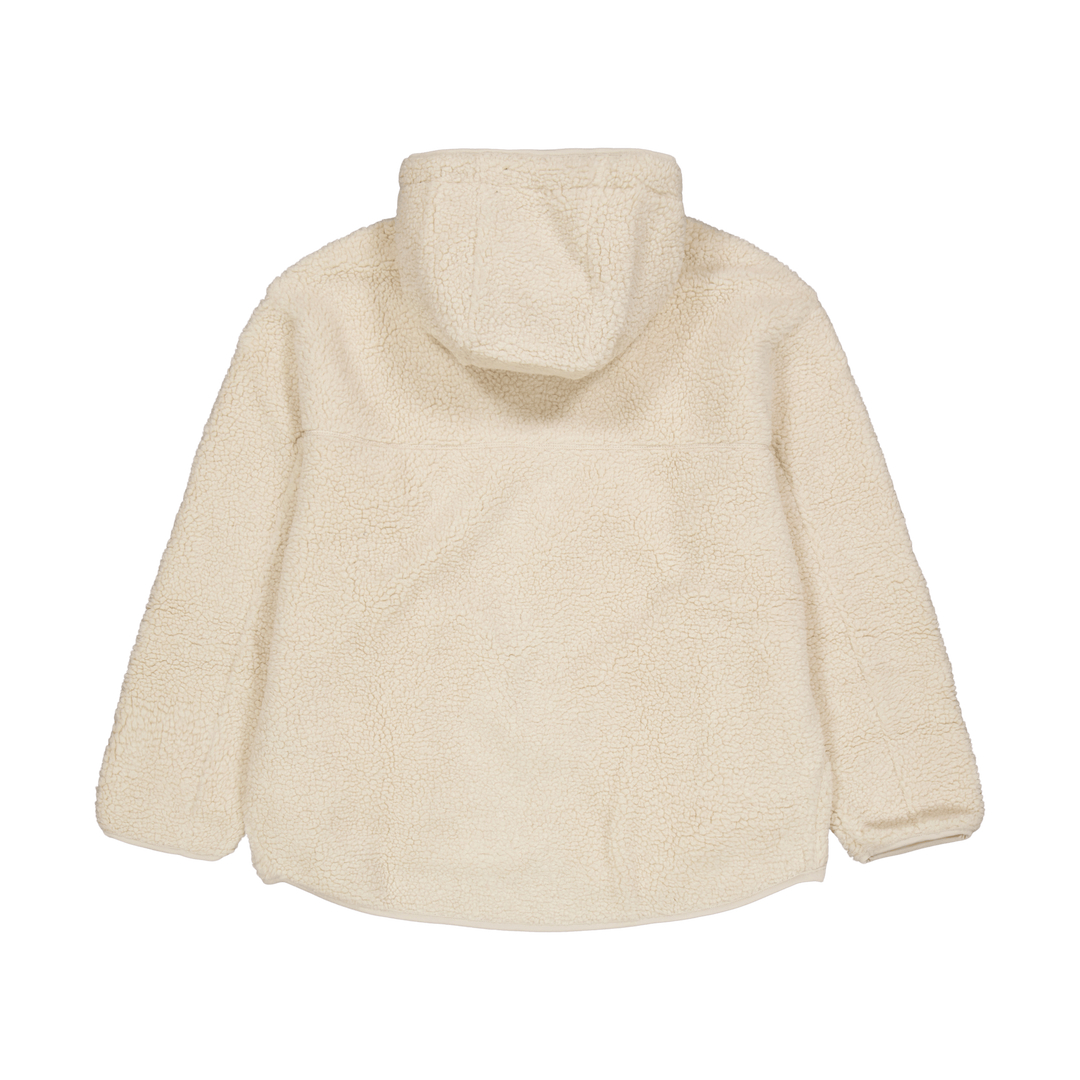 Pile Hood Jacket Oatmeal
