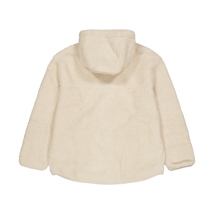 Pile Hood Jacket Oatmeal