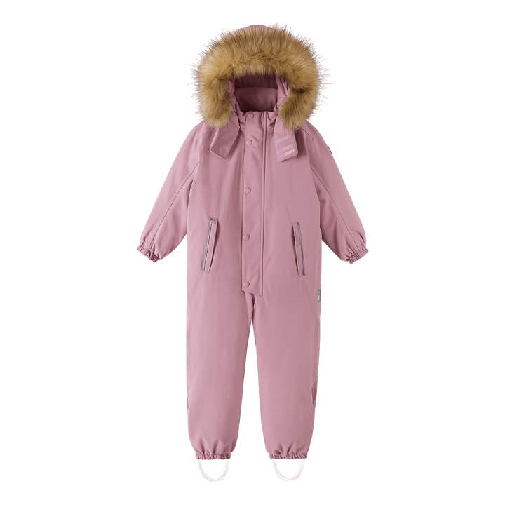 Reimatec winter overall Stavanger Grey Pink