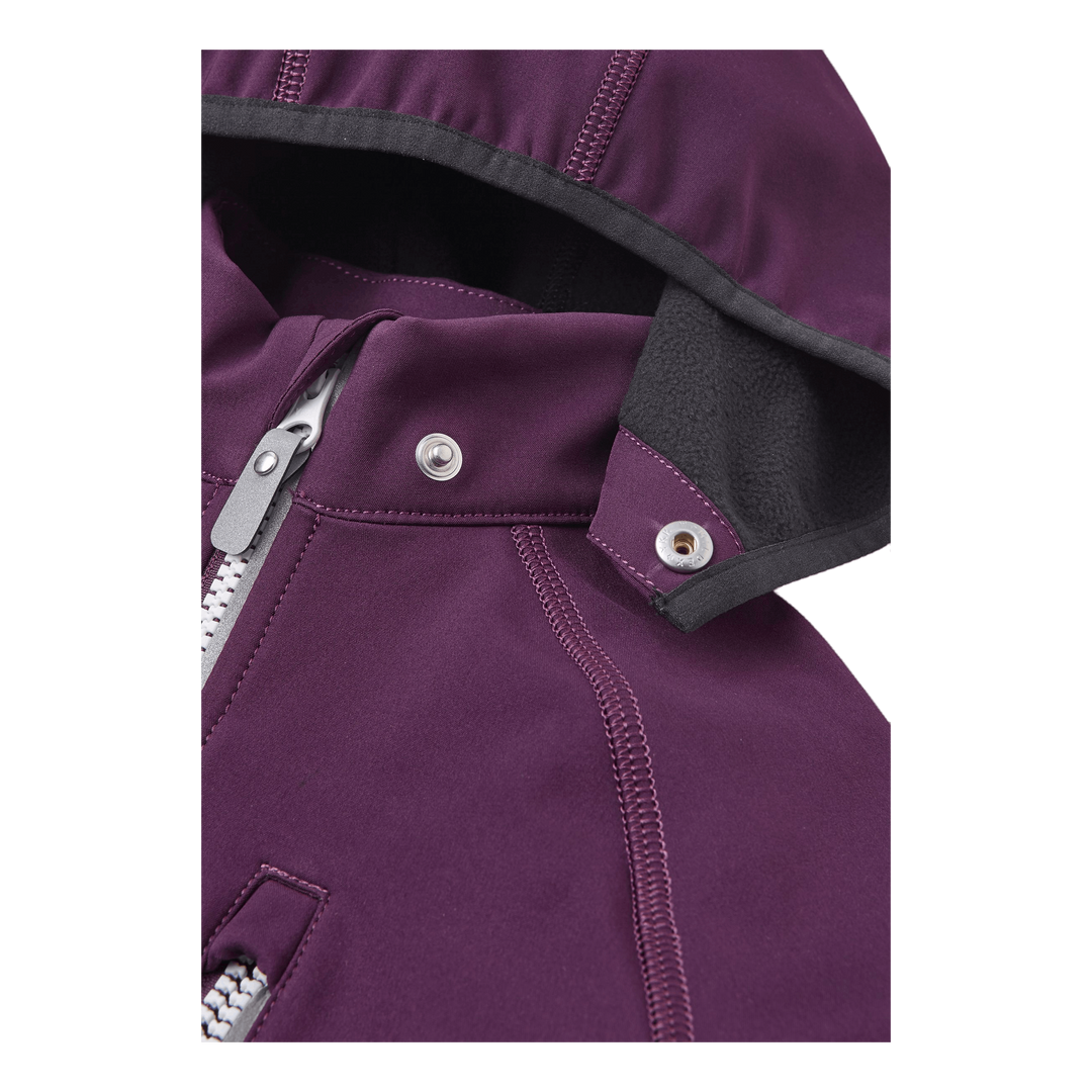 Softshell jacket Vantti Deep purple