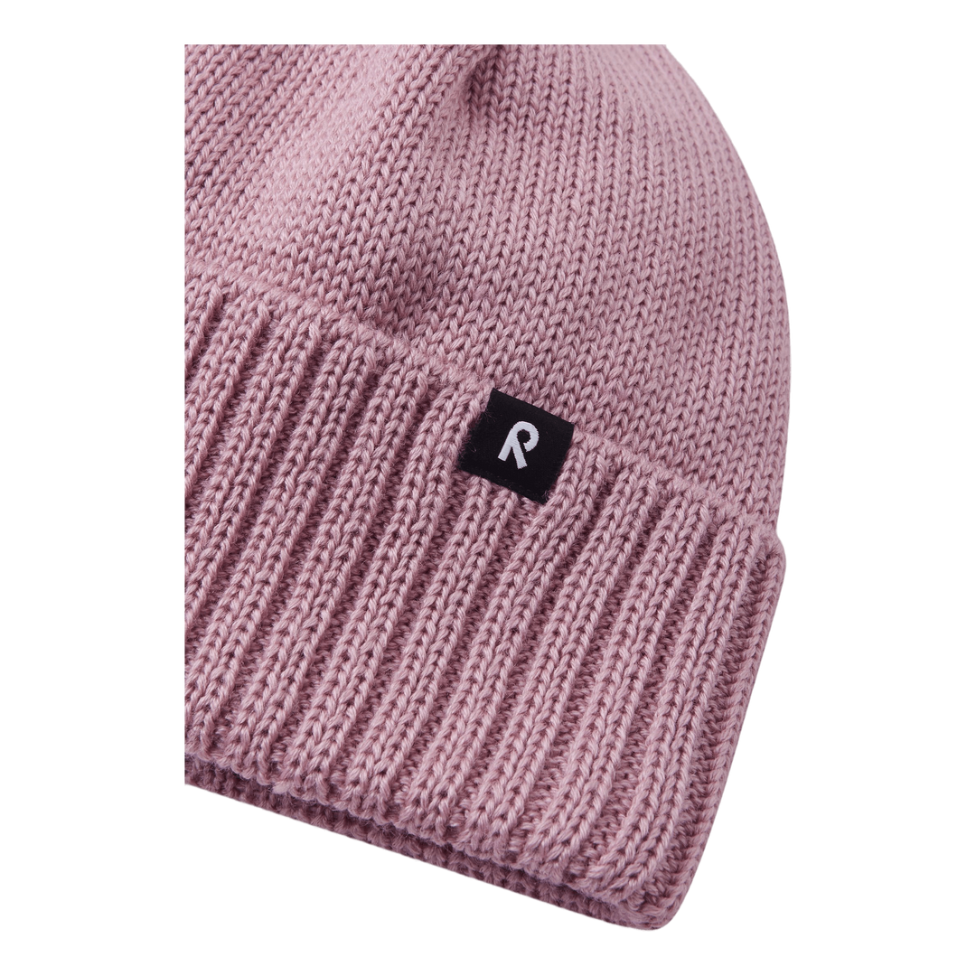 Beanie Kalotti Grey Pink