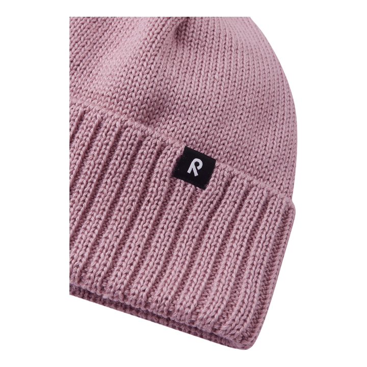 Beanie Kalotti Grey Pink