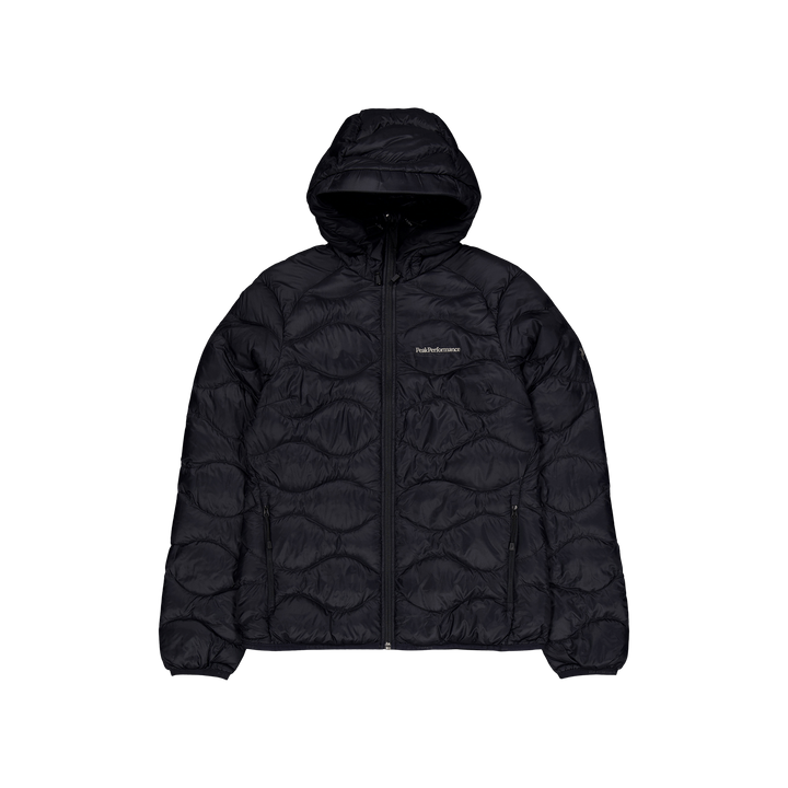 W Helium Down Hood Jacket Black