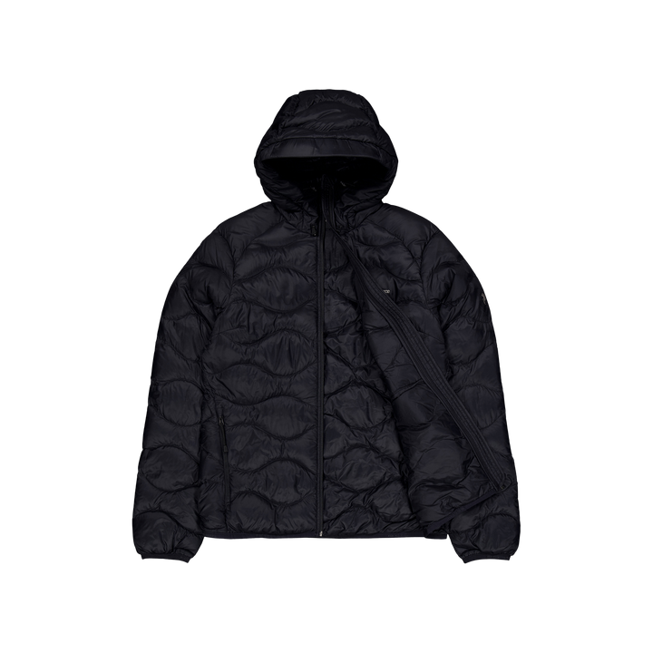 W Helium Down Hood Jacket Black