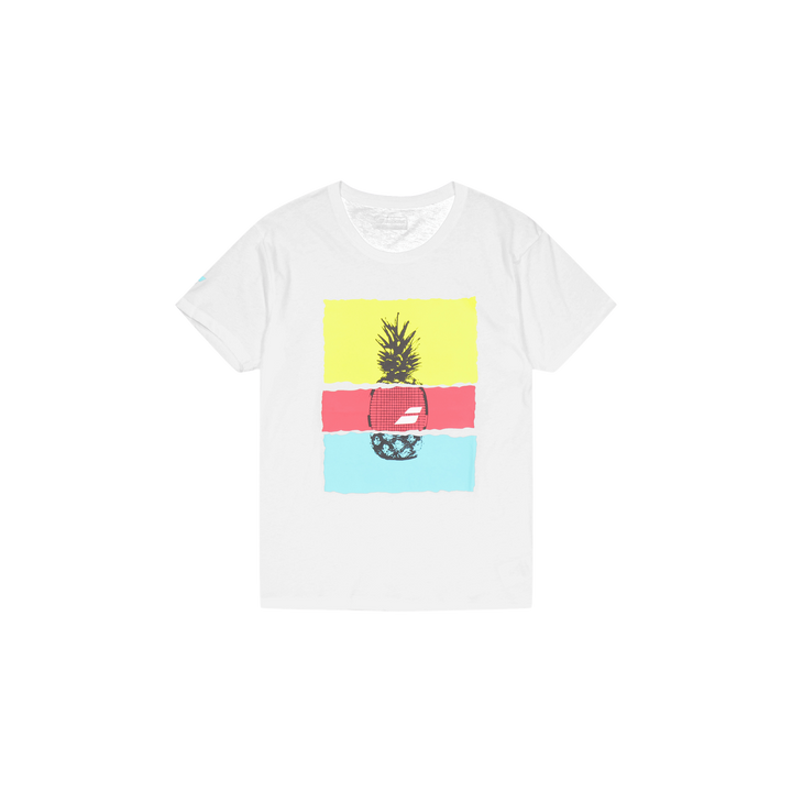 T-shirt Exercise Message White/angel Blue