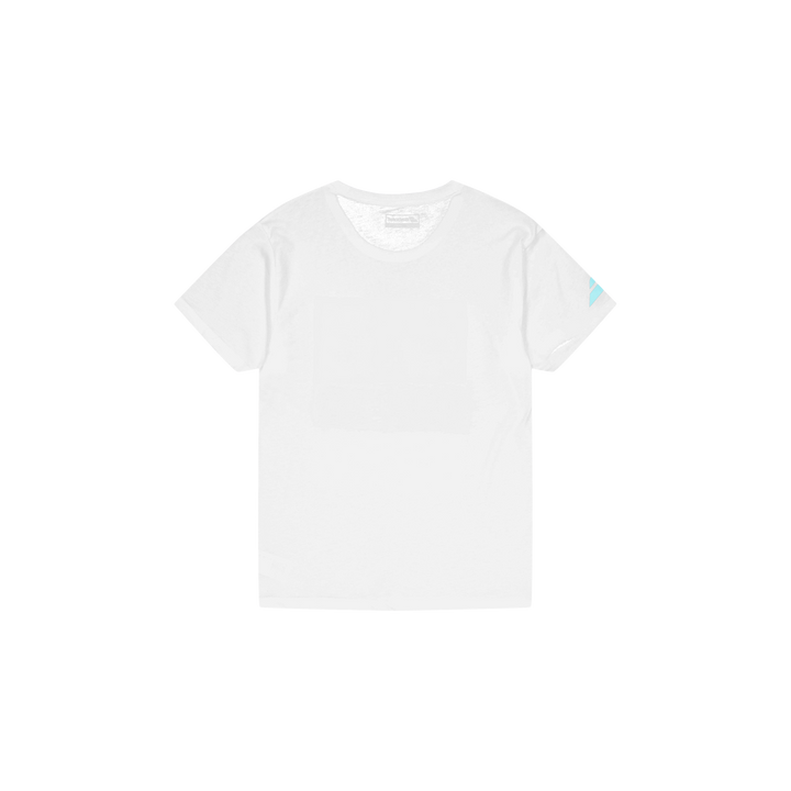 T-shirt Exercise Message White/angel Blue