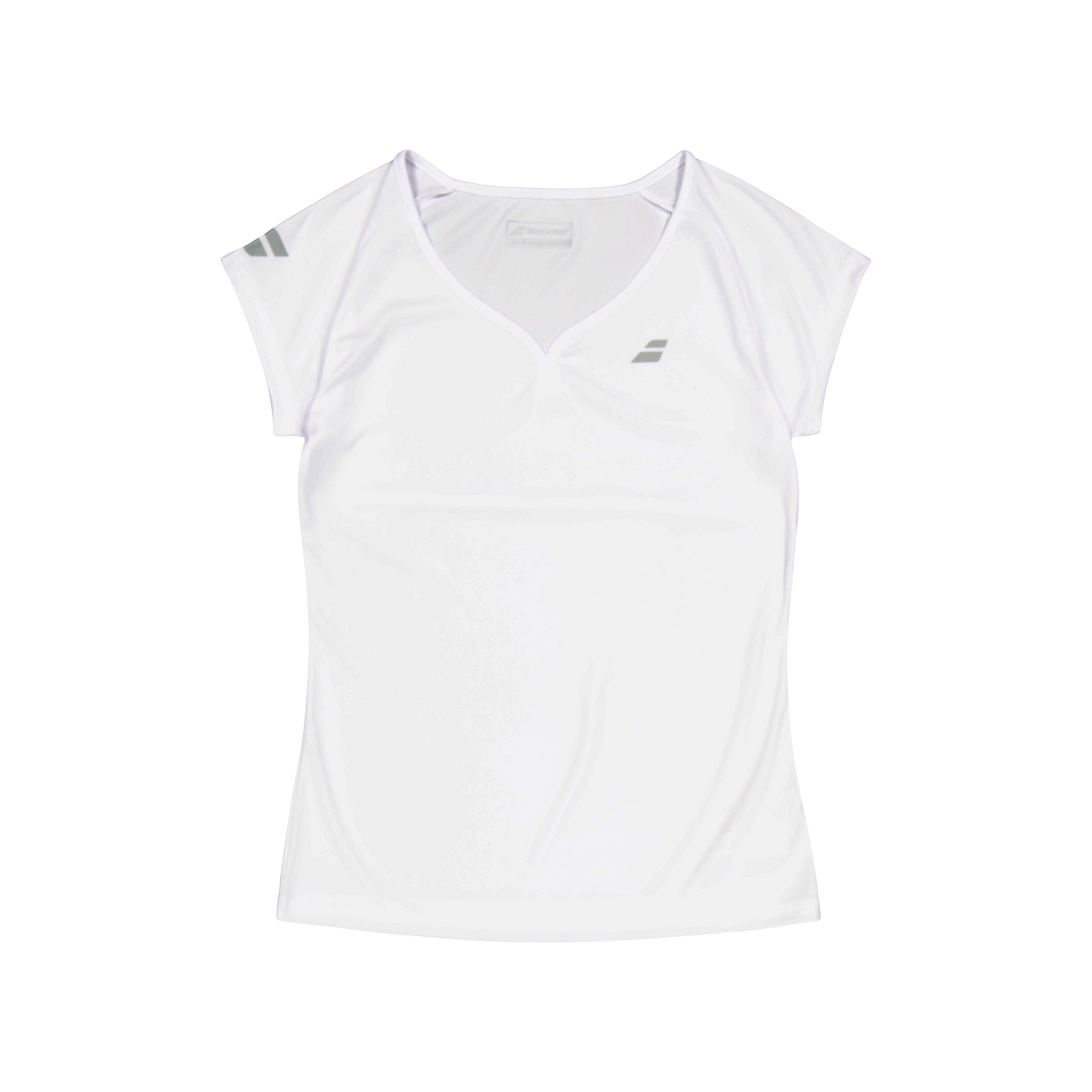 Cap Sleeve Top Play White