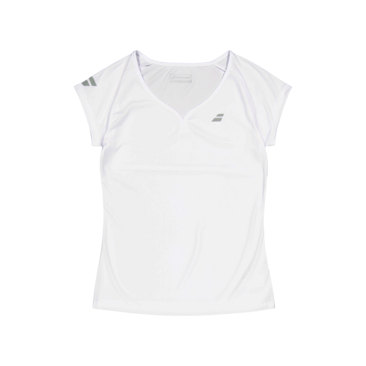 Cap Sleeve Top Play White