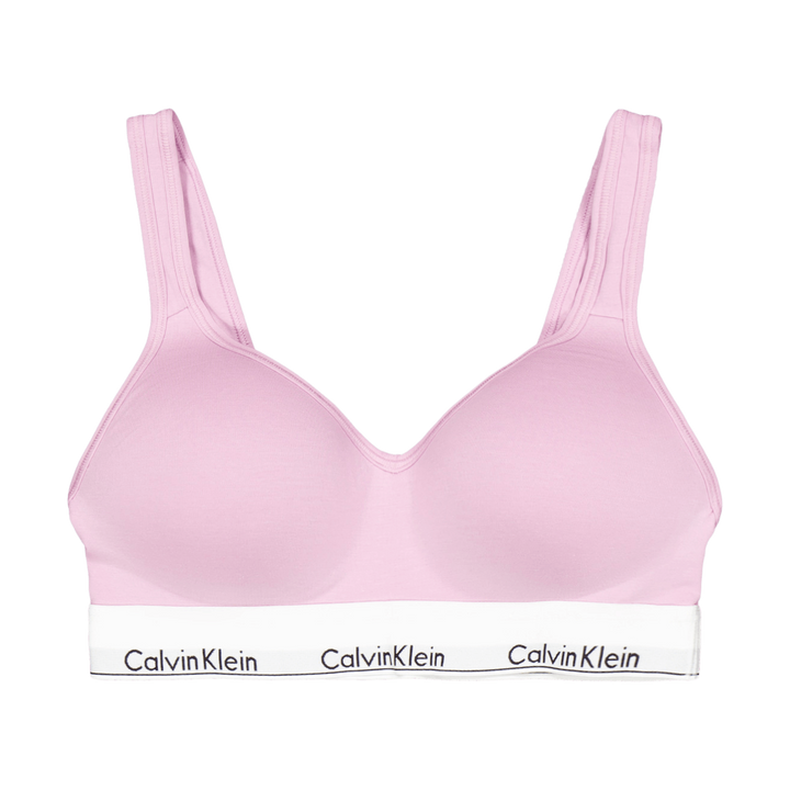 Modern Cotton Lift Bralette Purple