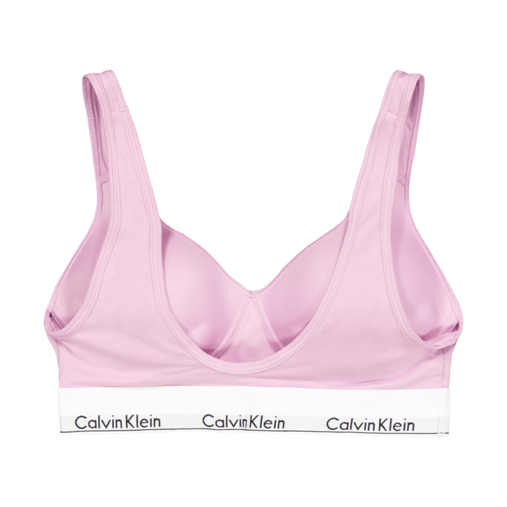 Modern Cotton Lift Bralette Purple