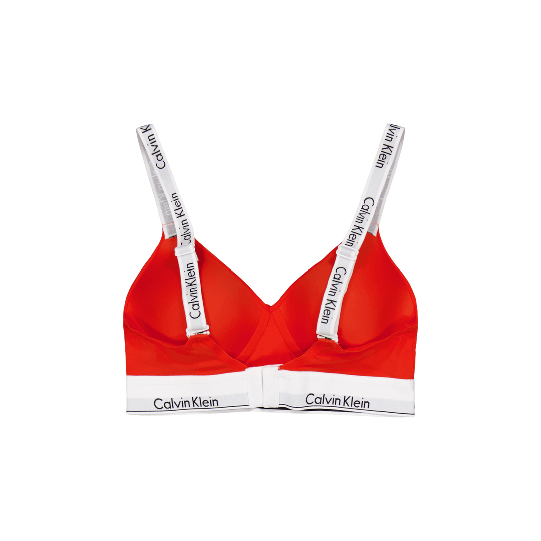 Modern Cotton Lght Lined Brale Orange