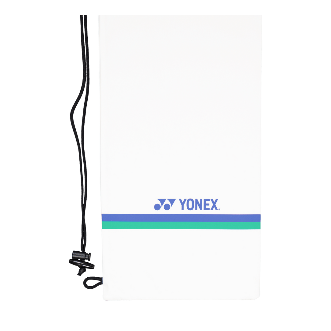 75th Racket Cover - Badminton White