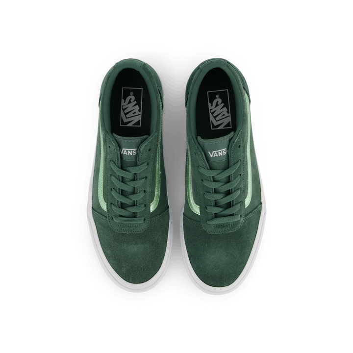 Wm Ward Metallic Suede Duck Green