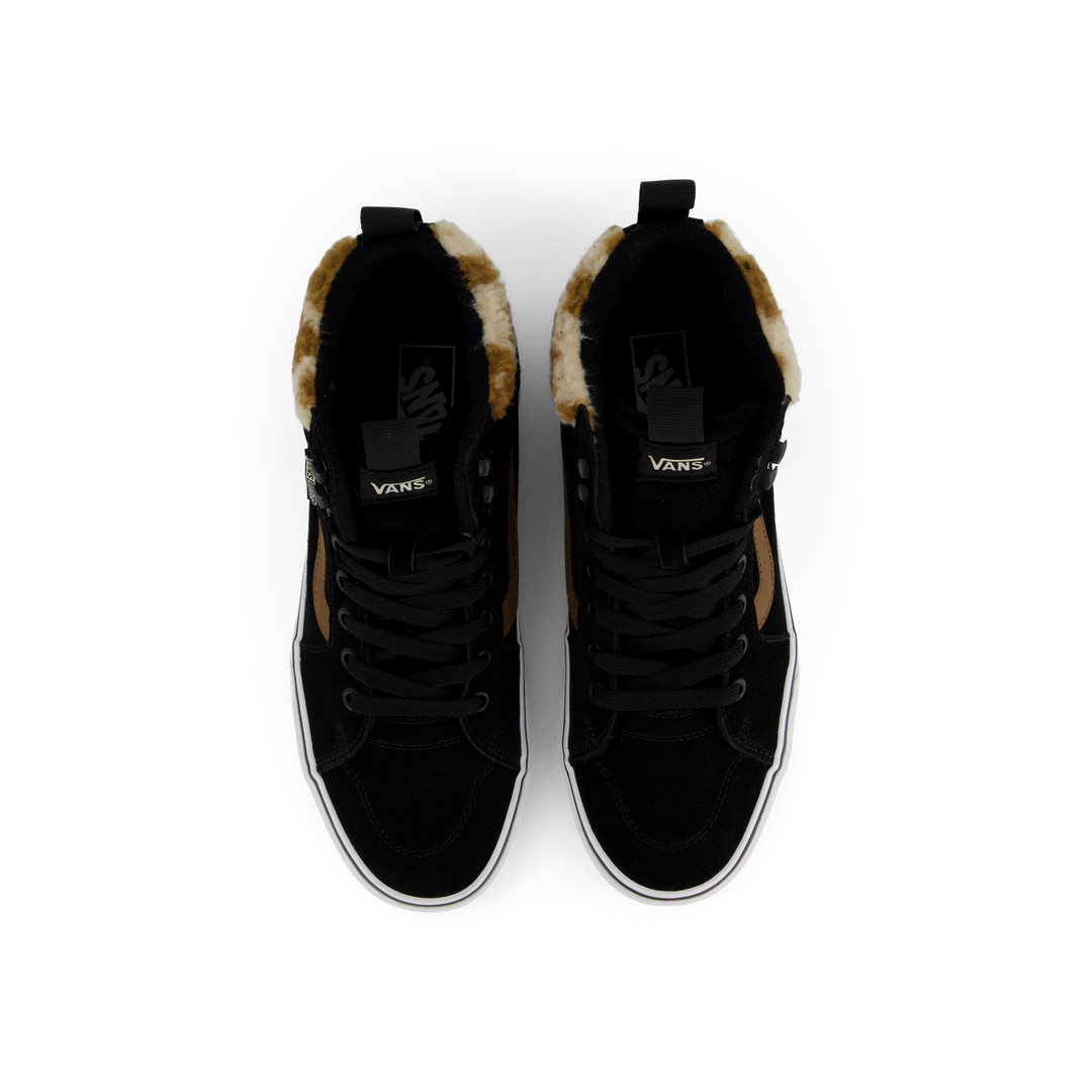 Wm Filmore Hi Vansguard Cozy Animal Black