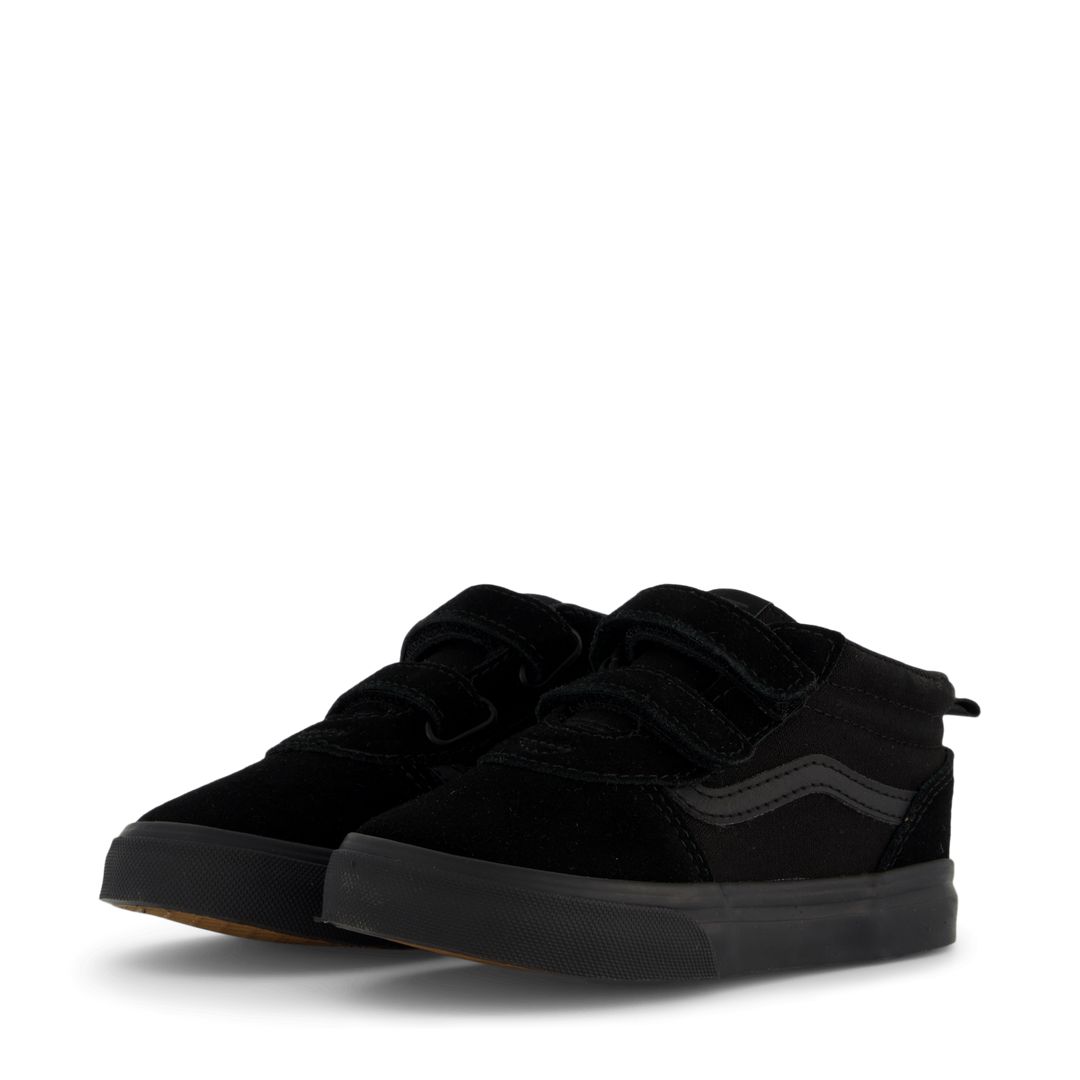 Td Ward Mid V (suede/canvas) Black/black