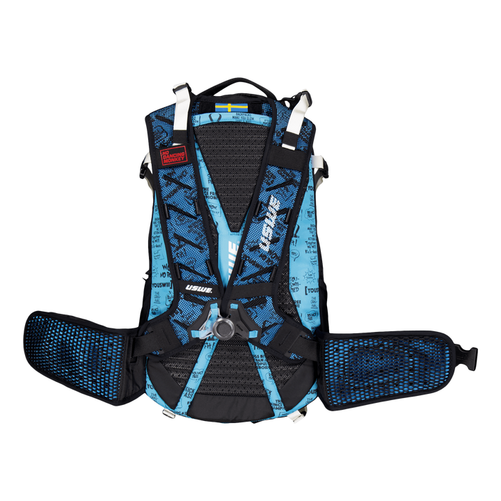Flow 25l Mtb Protector Pack Black/malmoe Blue
