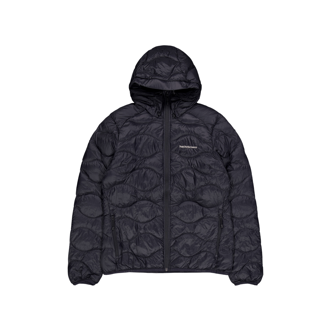 W Helium Down Hood Jacket Black