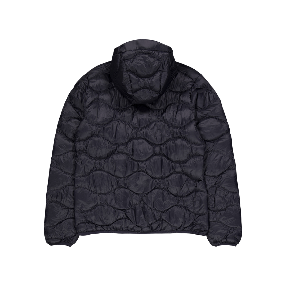 W Helium Down Hood Jacket Black