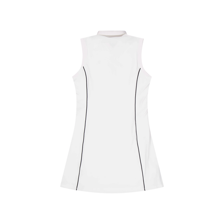 W Pique Dress White