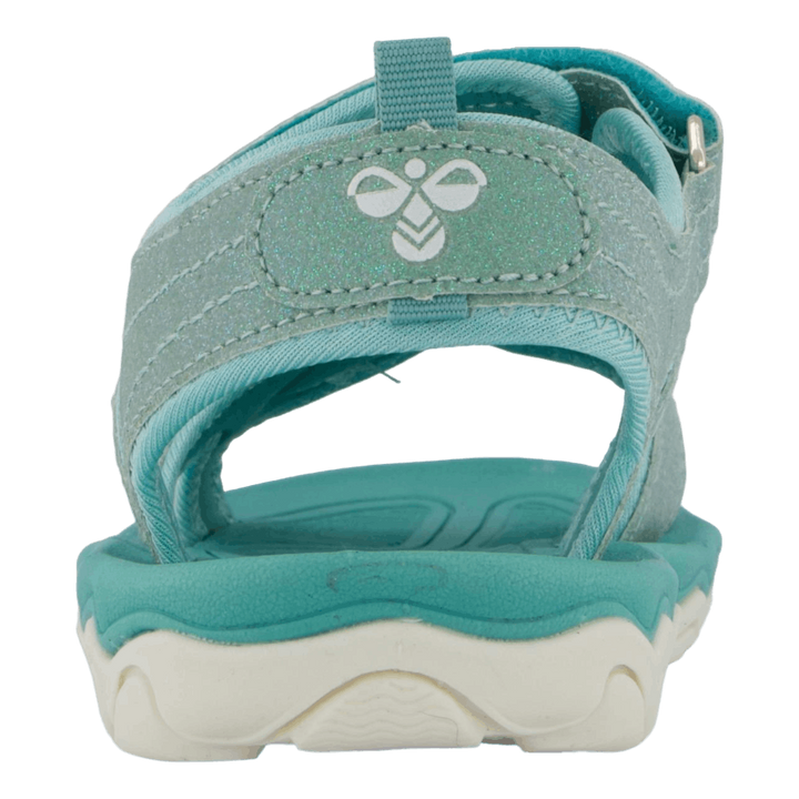Sandal Glitter Jr Blue Surf