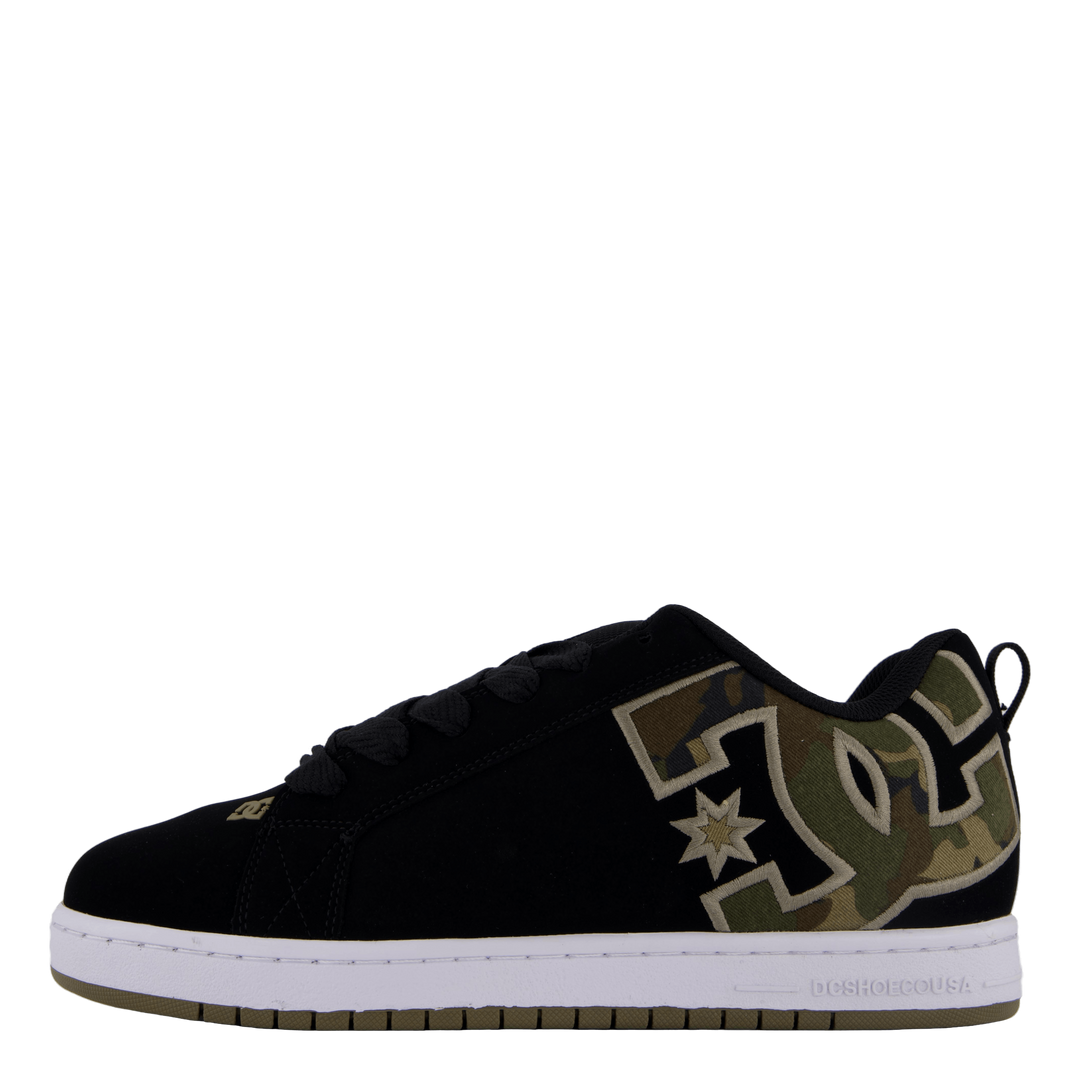 Court Graffik Black/black/green