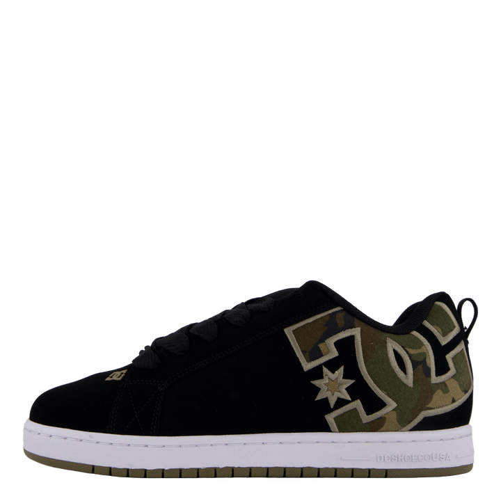 Court Graffik Black/black/green