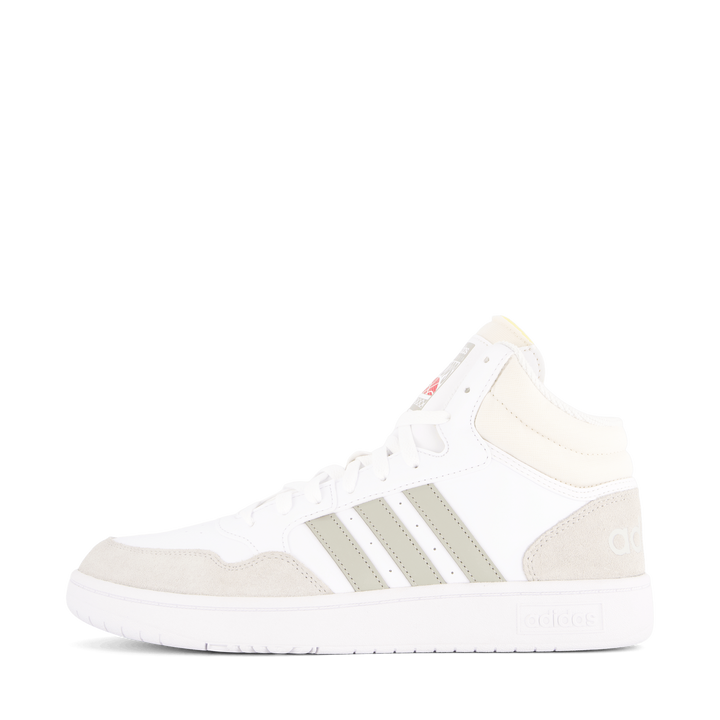 Hoops 3.0 Mid Lifestyle Basketball Classic Vintage Shoes White