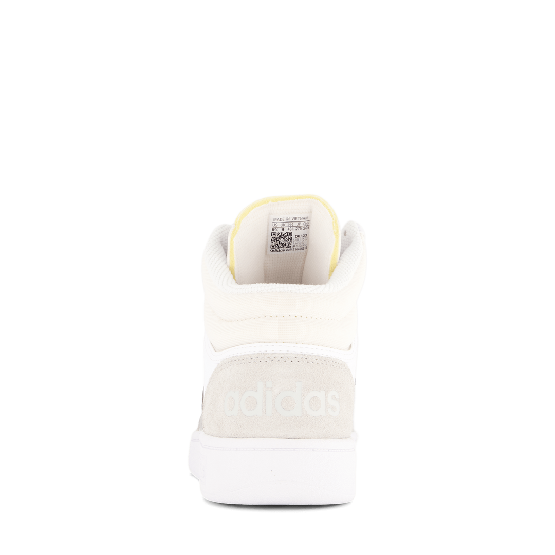 Hoops 3.0 Mid Lifestyle Basketball Classic Vintage Shoes White