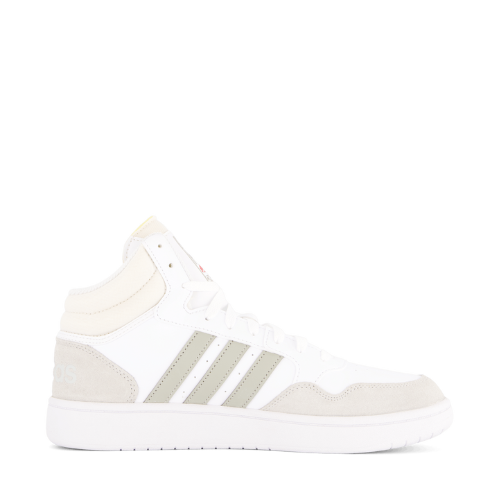 Hoops 3.0 Mid Lifestyle Basketball Classic Vintage Shoes White