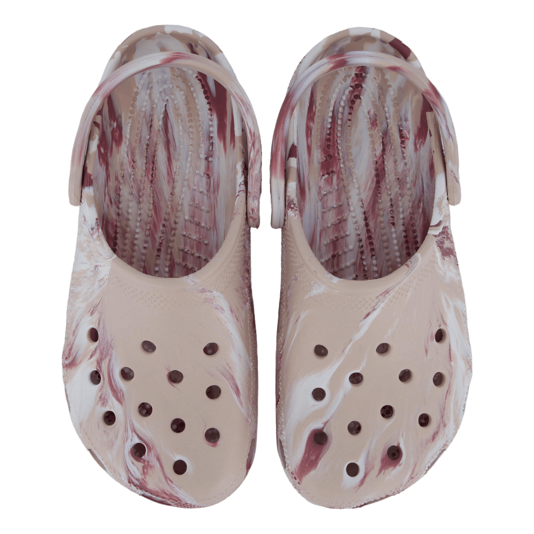 Classic Marbled Clog Qzm Quartz/multi