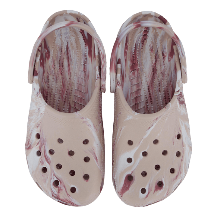Classic Marbled Clog Qzm Quartz/multi