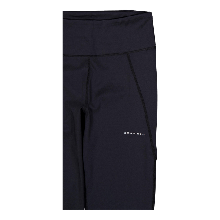 Flattering High Waist Tights Black