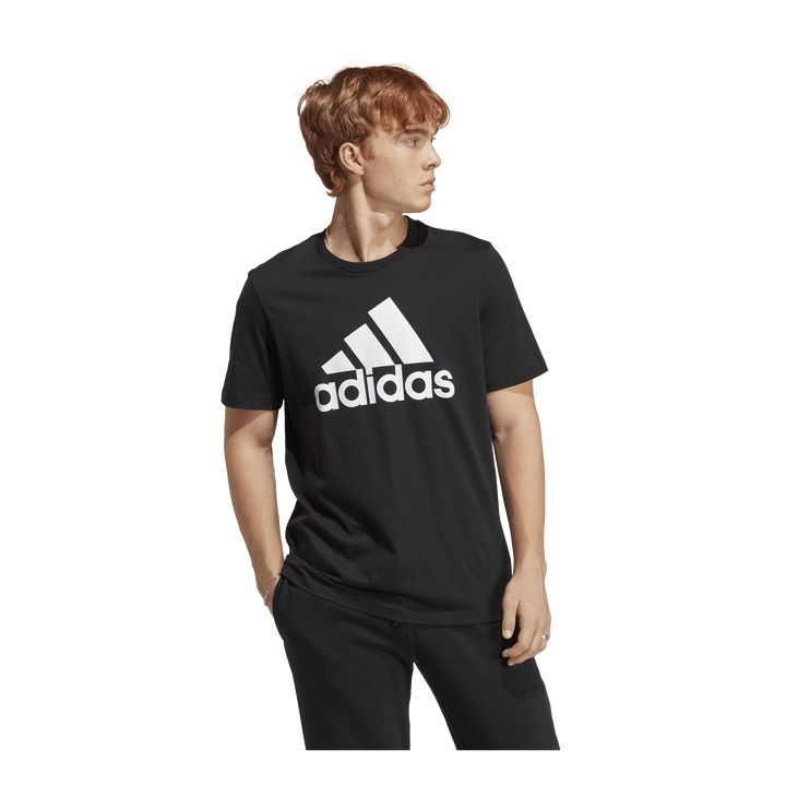 Essentials Single Jersey Big Logo T-Shirt Black / White