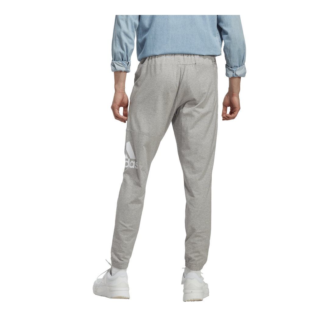 Essentials Single Jersey Tapered Badge of Sport Joggers Grey