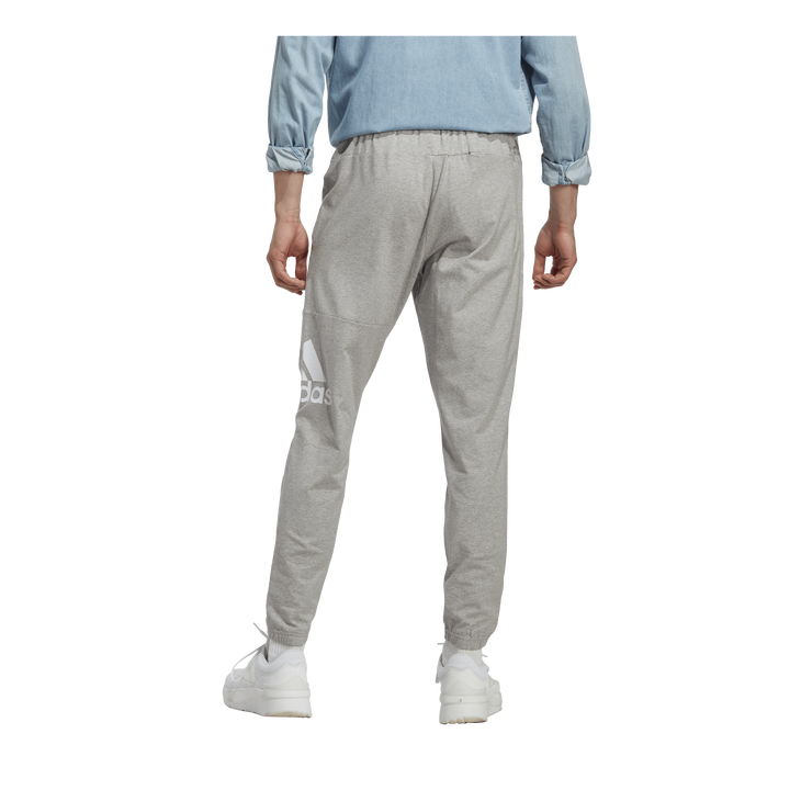 Essentials Single Jersey Tapered Badge of Sport Joggers Grey