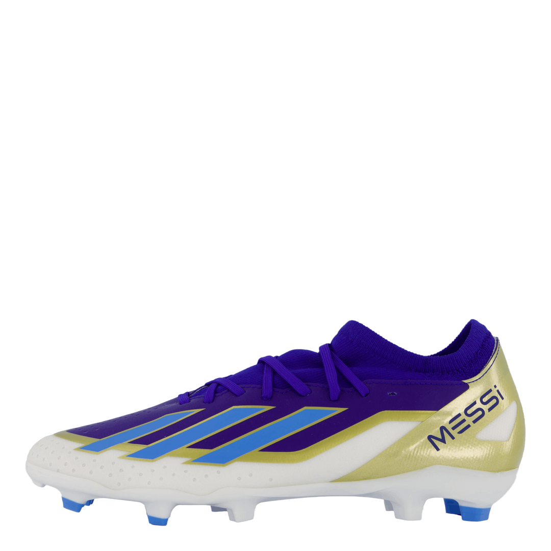 X Crazyfast Messi League Firm Ground Boots Lucid Blue / Blue Burst / Cloud White